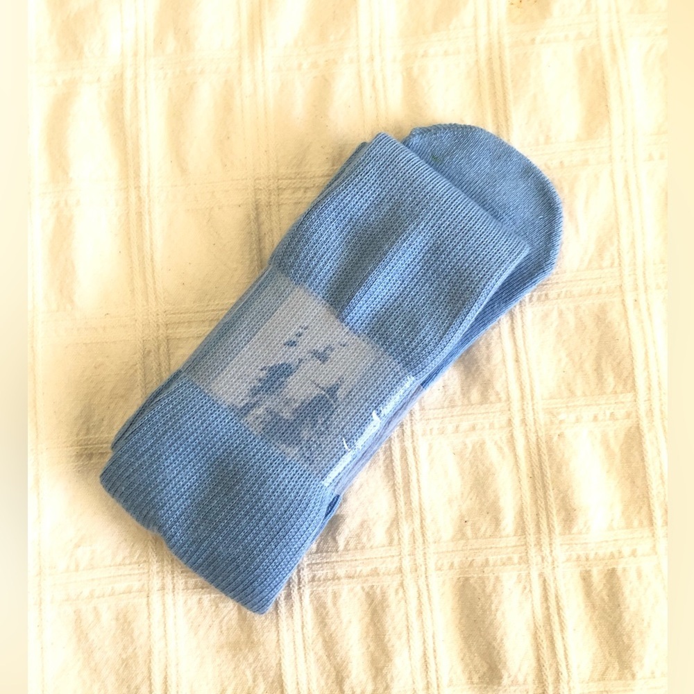 Score blue soccer athletic socks Adult Medium